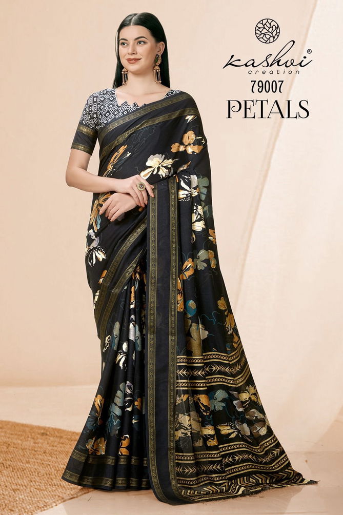 Kashvi Petals By LT Fabrics Silk Saree Catalog